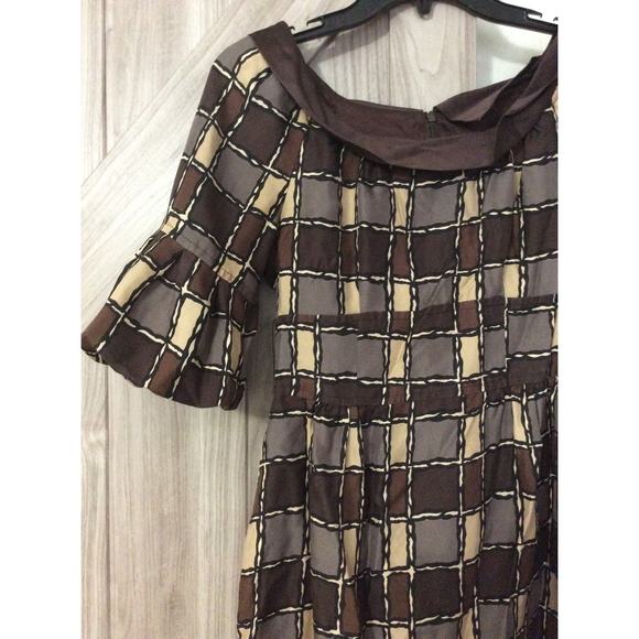 Nanette Lepore song patterned dress  2 - Picture 3 of 4